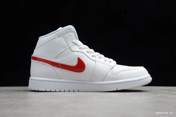 Mid (W) BQ6472-106 BQ6472-106 University White Jordan Red 1 0104